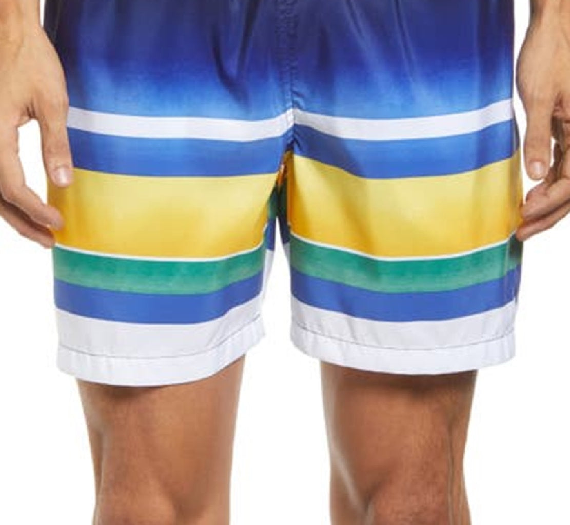 Polo Ralph Lauren Men's Stripe Swim Trunks Stripes Assorted Size Large