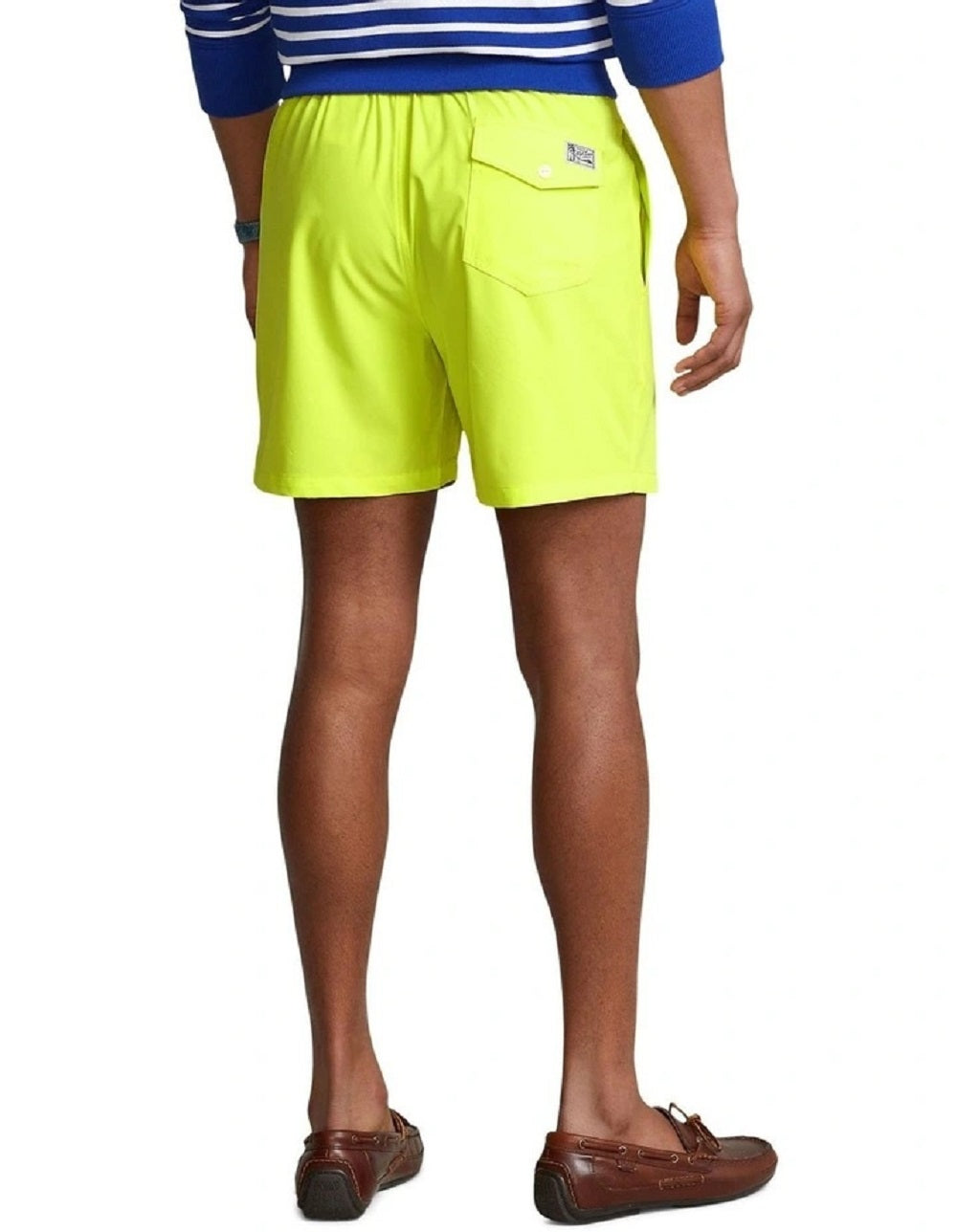 Polo Ralph Lauren Men's Traveler Classic Swim Trunks Yellow Size Large