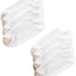 Gold Toe Men's 8 Pack Athletic No Show Socks White Size 6-12
