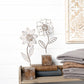 Metal Floral Decor (Set of 2)