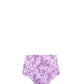 Lia Sahara - Women's Reversible Compression High Waist Bikini Bottom