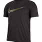 Nike Men's Dry Print Logo Training T-Shirt Black Size X-Large
