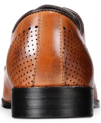 Kenneth Cole Men's Lesson Plan Oxfords Shoes Brown Size 13 M