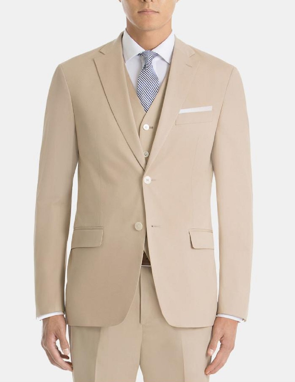 Ralph Lauren Men's Single Breasted Regular Fit Sport Coat Brown Size 46