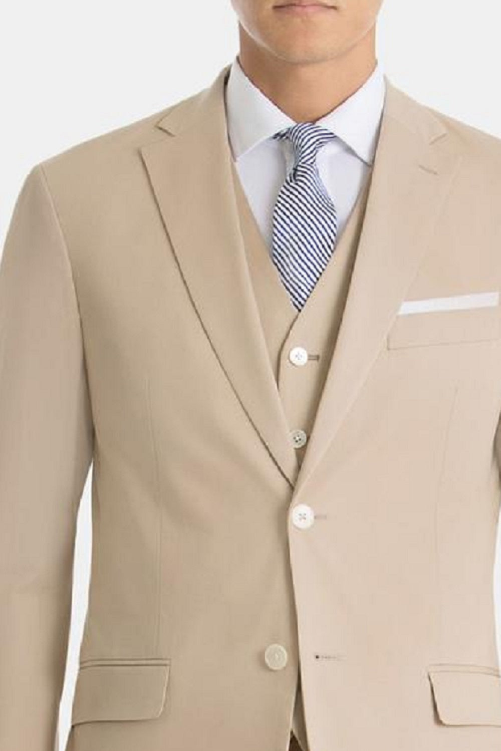 Ralph Lauren Men's Single Breasted Regular Fit Sport Coat Brown Size 46