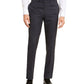 Calvin Klein Men's Slim Fit Stretch Mini Grid Dress Pants Blue Size 42X32