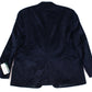 Ralph Lauren Men's Blazer Faux Suede Two Button Blue Size 48