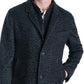 Michael Kors Men's Pike Classic Fit Top Coat Black Size 42