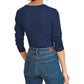 Ralph Lauren Women's Knit Thermal Top Blue Size Petite X-Small