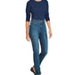 Ralph Lauren Women's Knit Thermal Top Blue Size Petite X-Small