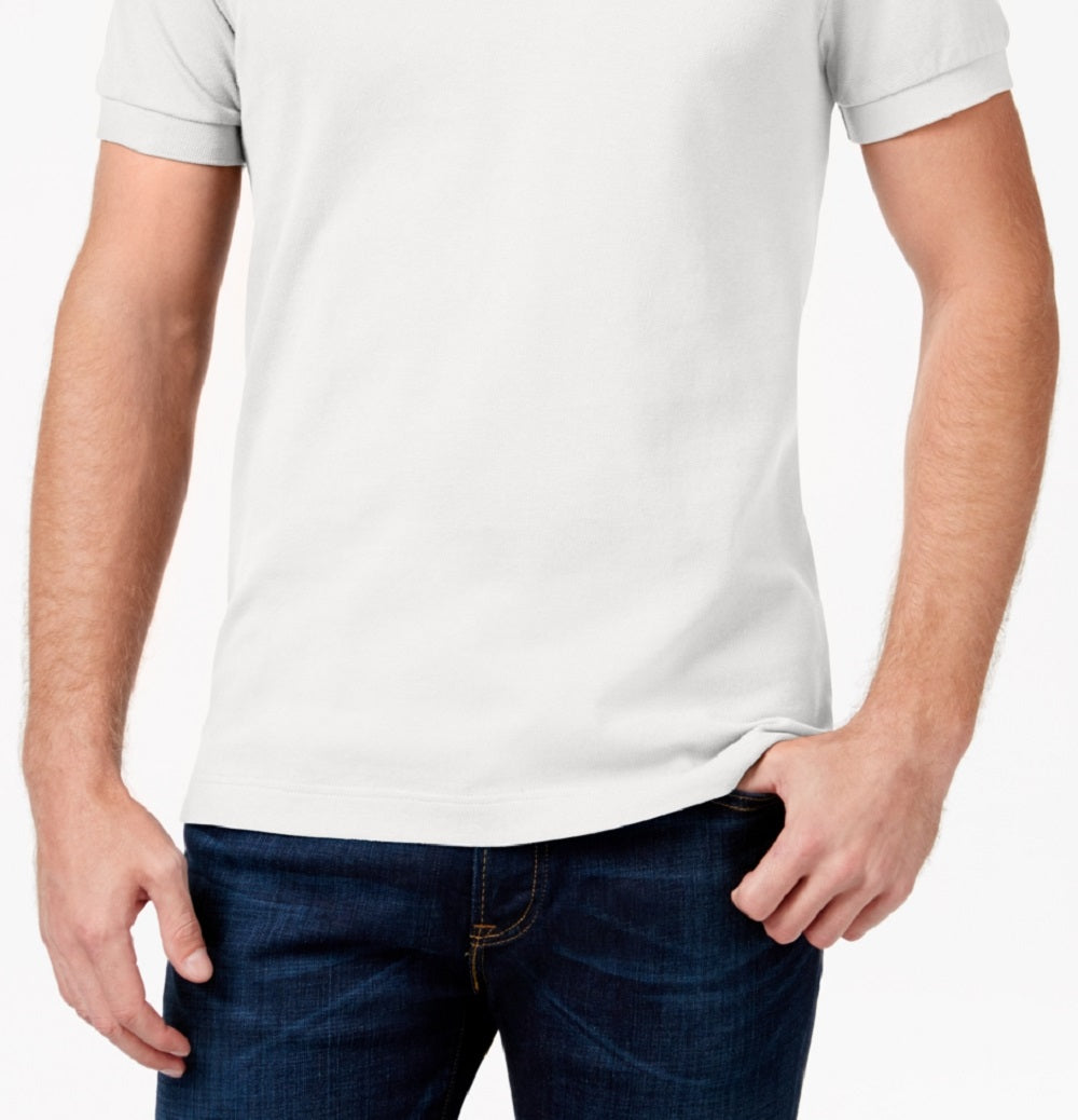 Tommy Hilfiger Men's Custom Fit Polo Shirt White Size Large