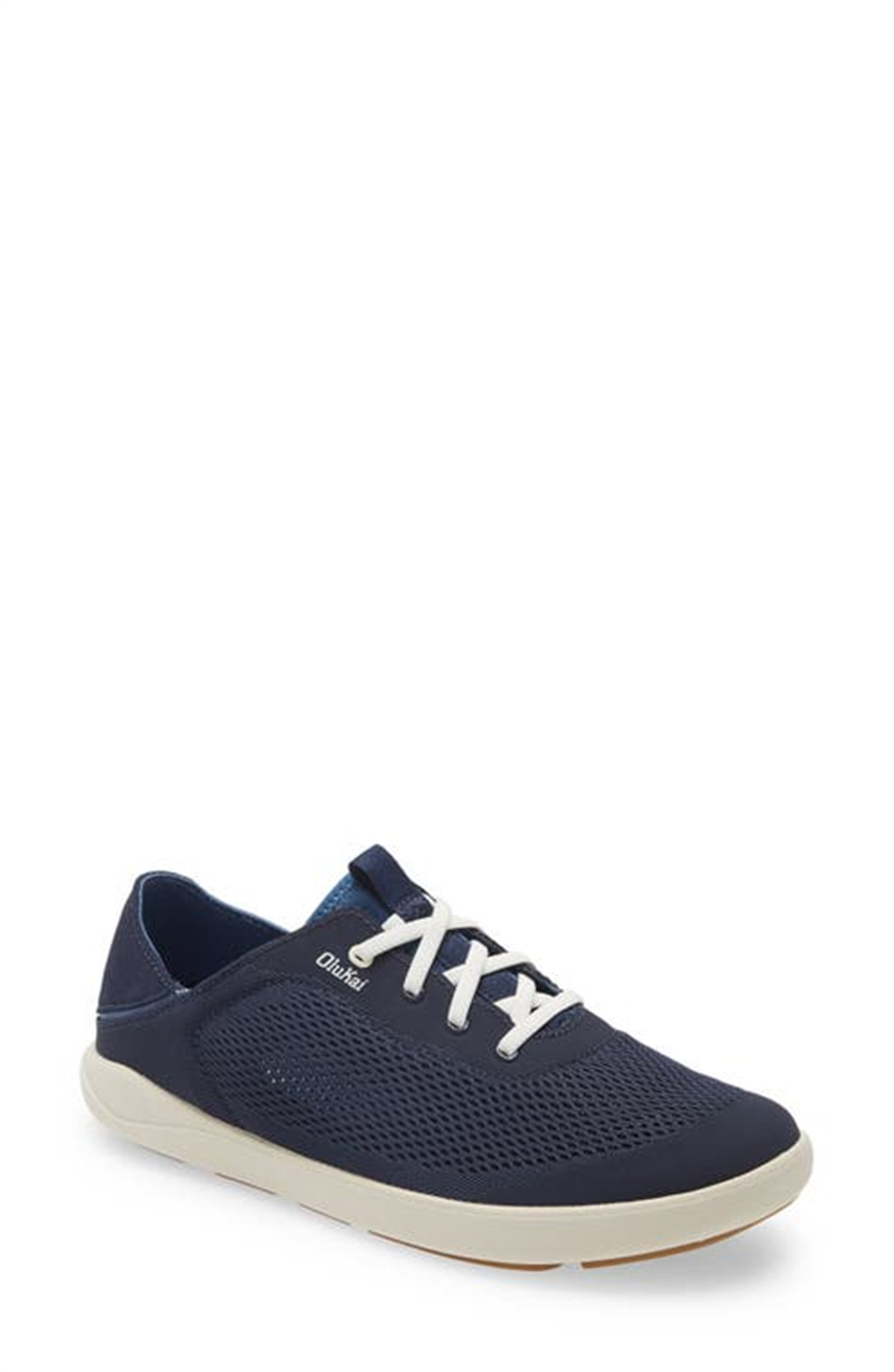 OluKai Moku Pa'e Mens Sneaker Trench Blue/Off White Size 7