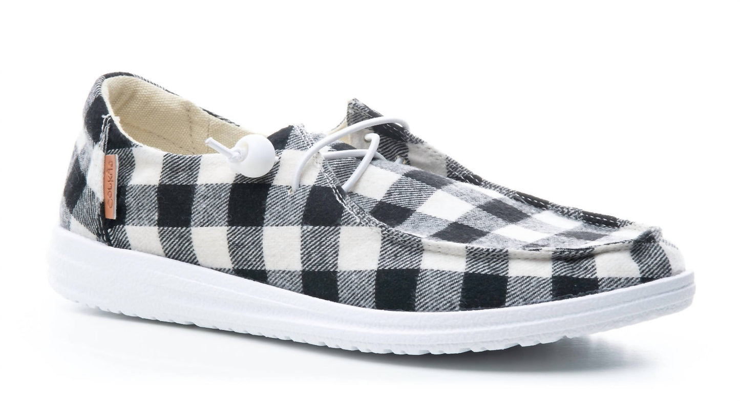 Corkys Footwear - Women's Buffalo Plaid Kayak Shoes