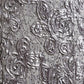 Alex Evenings Women's Embellished Lace A Line Gown Gray Size 16