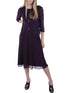 alex-evenings-womens-sequined-lace-contrast-dress-in-black-size-medium