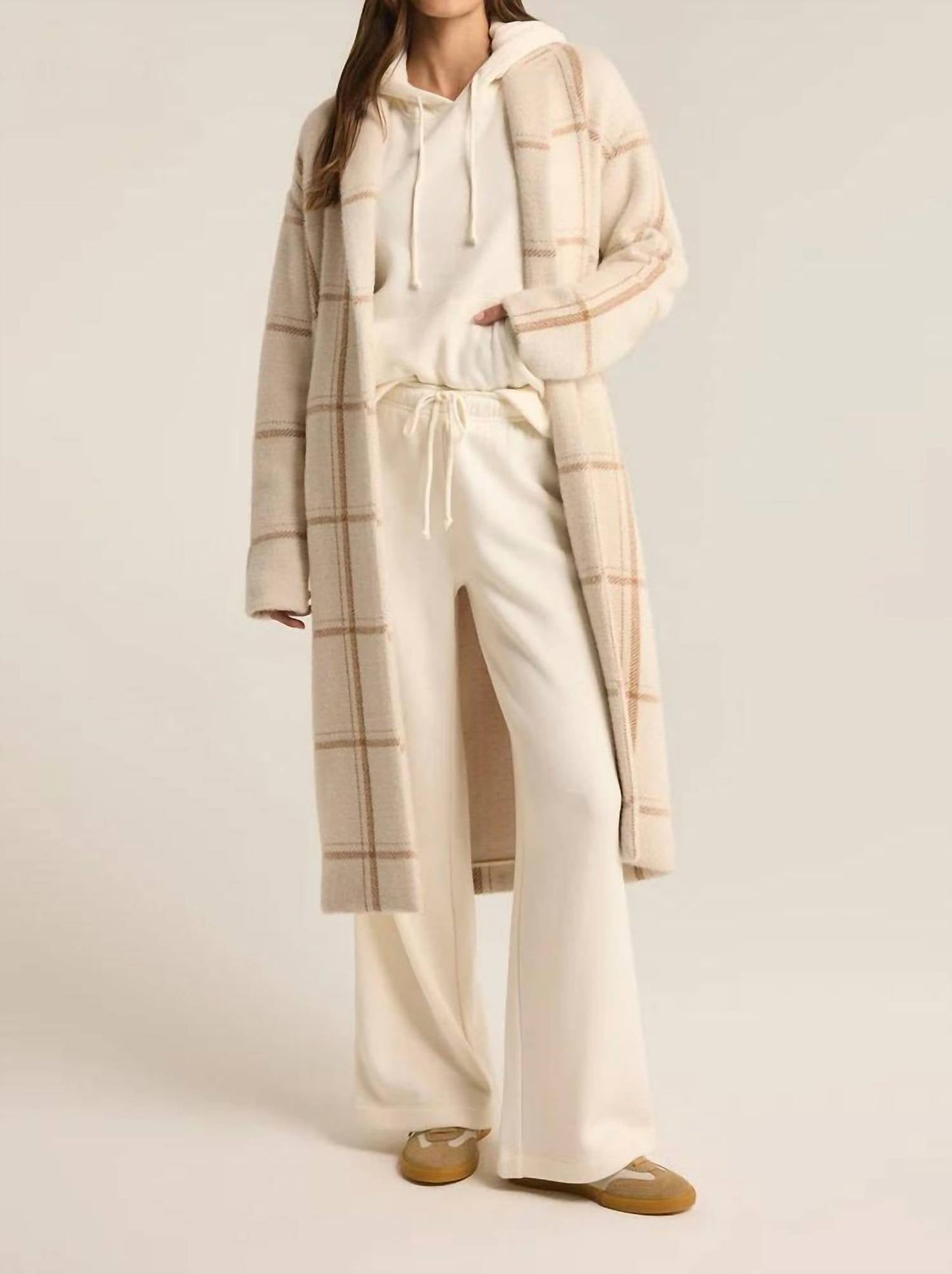 Z Supply - Mason Windowpane Knit Coat