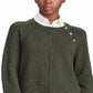 Ralph Lauren Women's Layered Cotton Blend Sweater Green Size X-Large