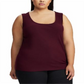 Ralph Lauren Women's Plus Tank Top Red Size 2X