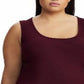 Ralph Lauren Women's Plus Tank Top Red Size 2X