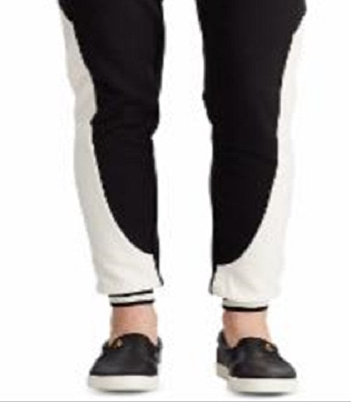 Ralph Lauren Women's Terry Track Pants Black Size Petite M