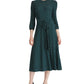 Ralph Lauren Women's Polka Dot A-Line Dress Black Size 6