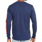 Levi's Men's Sportswear Logo Graphic Shirt Blue Size Large
