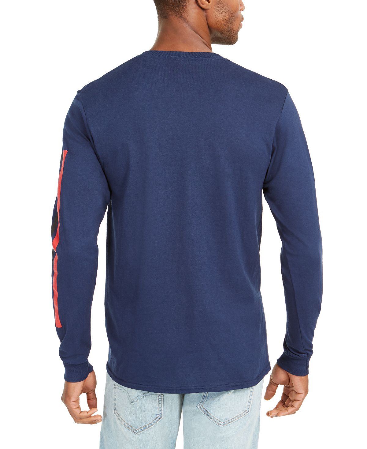 Levi's Men's Sportswear Logo Graphic Shirt Blue Size Large