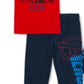 Marvel Little Boy's 3 Pc Avengers Hoodie T-Shirt & Joggers Set Blue Size 7