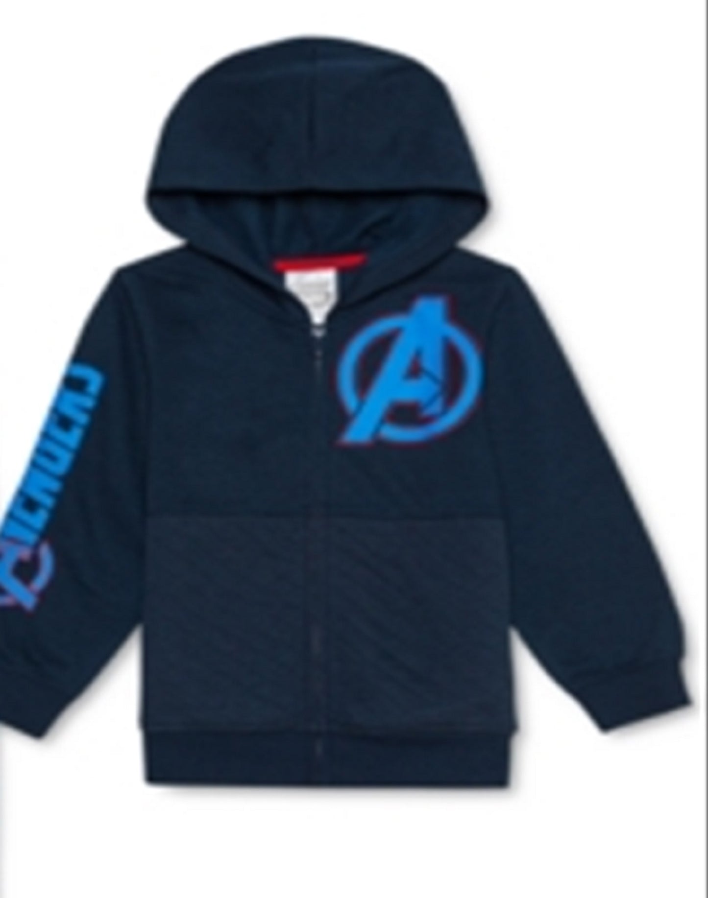 Marvel Little Boy's 3 Pc Avengers Hoodie T-Shirt & Joggers Set Blue Size 7