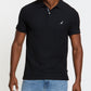 Nautica Men's Sustainably Crafted Deck Polo Shirt Black Size Large