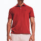 Nautica Men's Classic Fit Solid Deck Polo Shirt Red Size Small