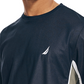 Nautica Men's Navtech Performance Colorblock T-Shirt Blue Size XX-Large