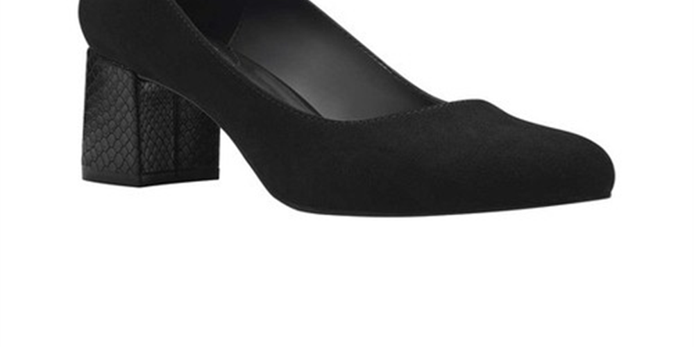 Bandolino Women's Odear Mary Jane Heels Black Size 9.5 M