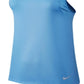 Nike Women's Dry Miler Racerback Tank Top Blue Size Small