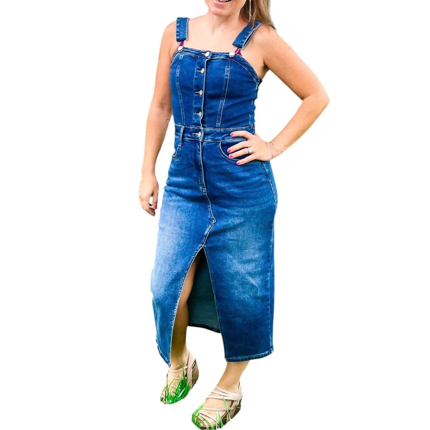 Blakeley - Frankie Overall Denim Dress
