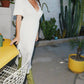 Chaser - Palmer White Midi Dress