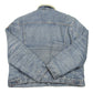 Polo Ralph Lauren Men's Paint Splatter Denim Trucker Jacket Blue Size Large