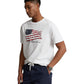 Polo Ralph Lauren Men's Classic Fit American Flag T-Shirt White Size XX-Large