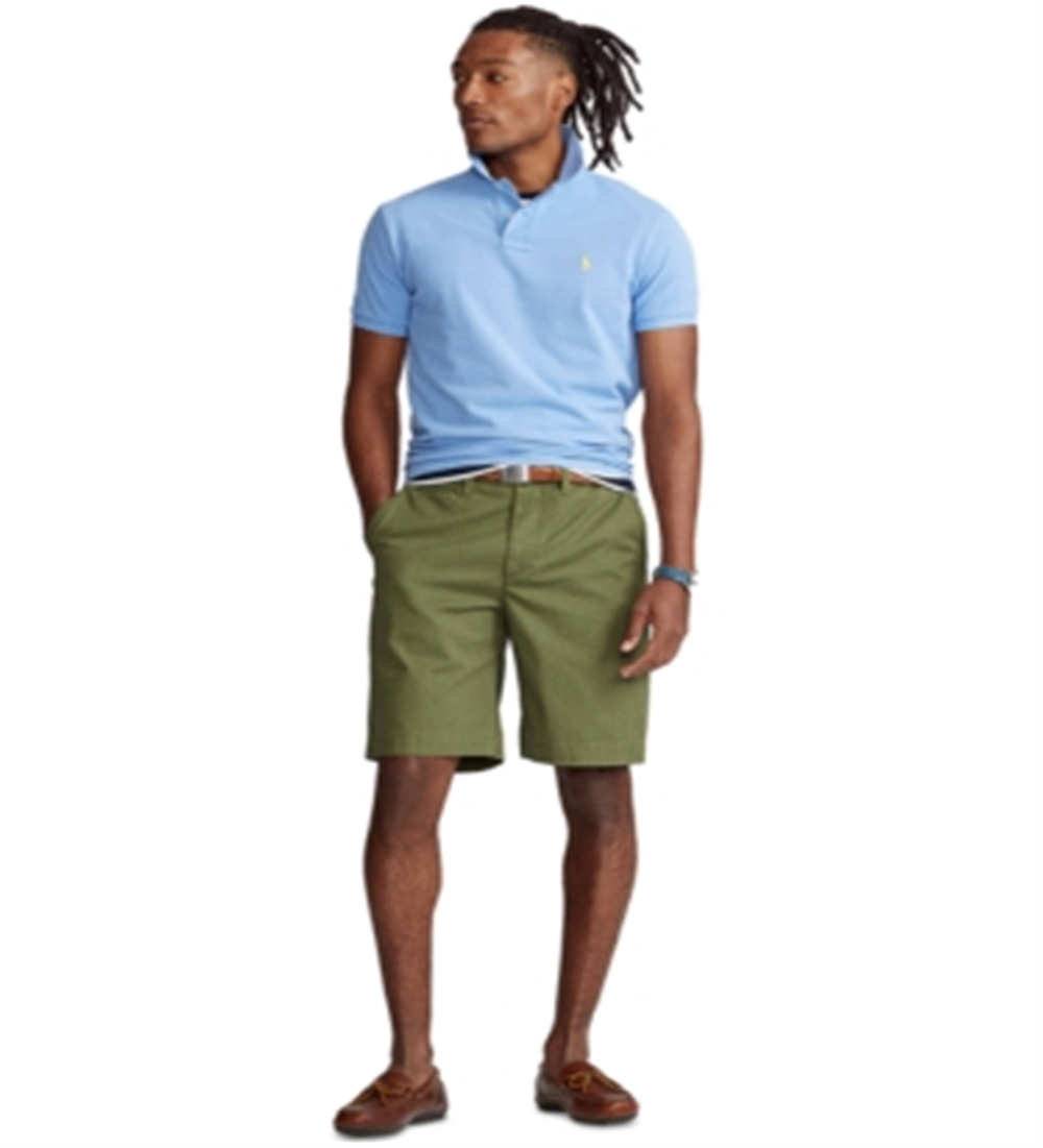 Polo Ralph Lauren Men's Relaxed Fit Chino Shorts Green Size 34