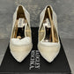 Badgley Mischka Collection Women's Weslee Iii Satin Pump In Ivory At Nordstrom Size 6.5
