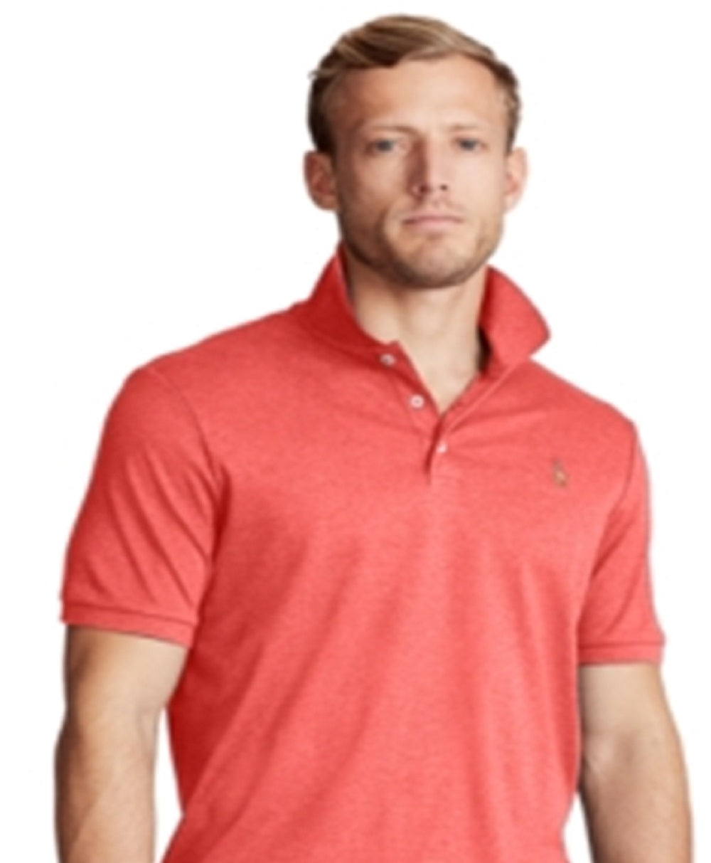 Polo Ralph Lauren Men's Classic Fit Soft Cotton Polo Red Size Large