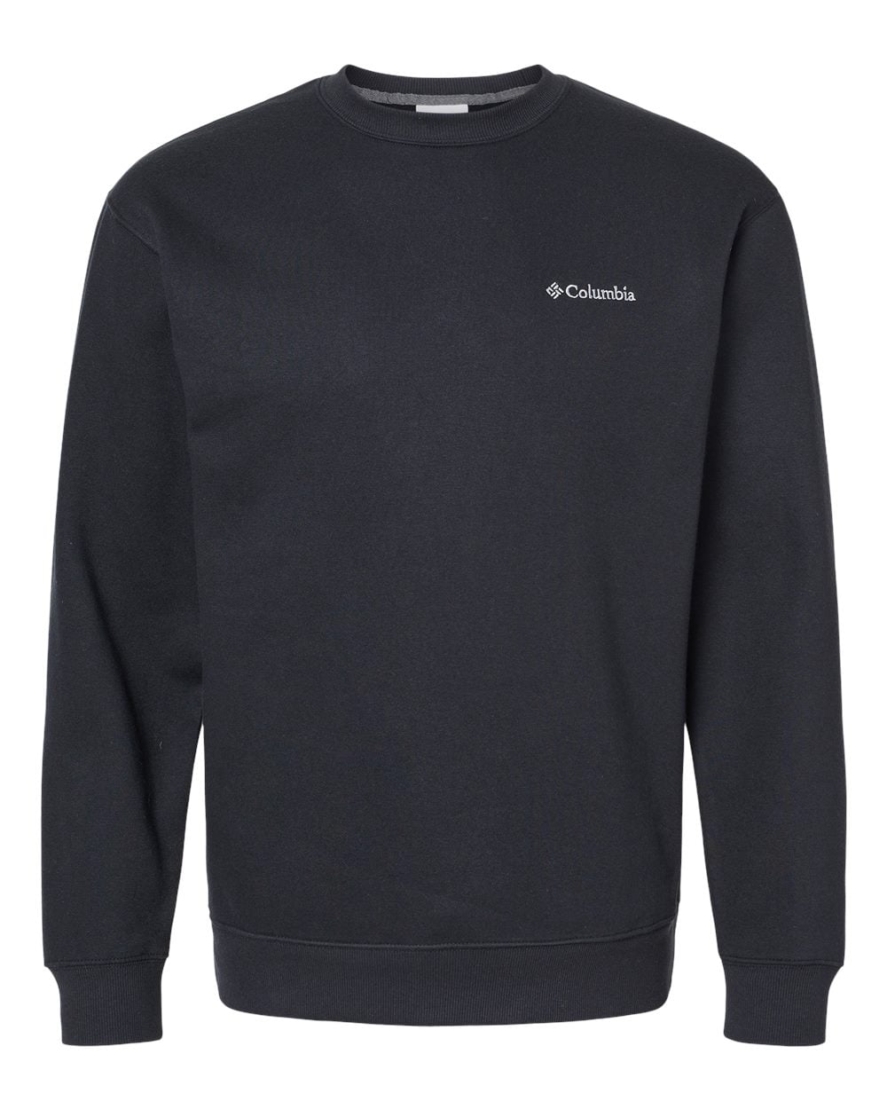 Columbia Men's Hart Mountain II Crewneck Cozy Sweatshirt Black Size Medium