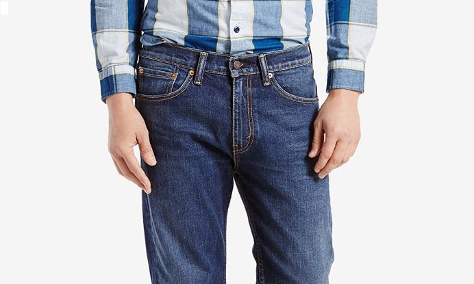 Levi's Men's 505 Regular Fit Jeans Blue Size 34X34