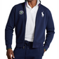 पोलो राल्फ लॉरेन पुरुषों का विंबलडन बॉलपर्सन जैकेट नीला साइज़ डबल-एक्स्ट्रा लार्ज
