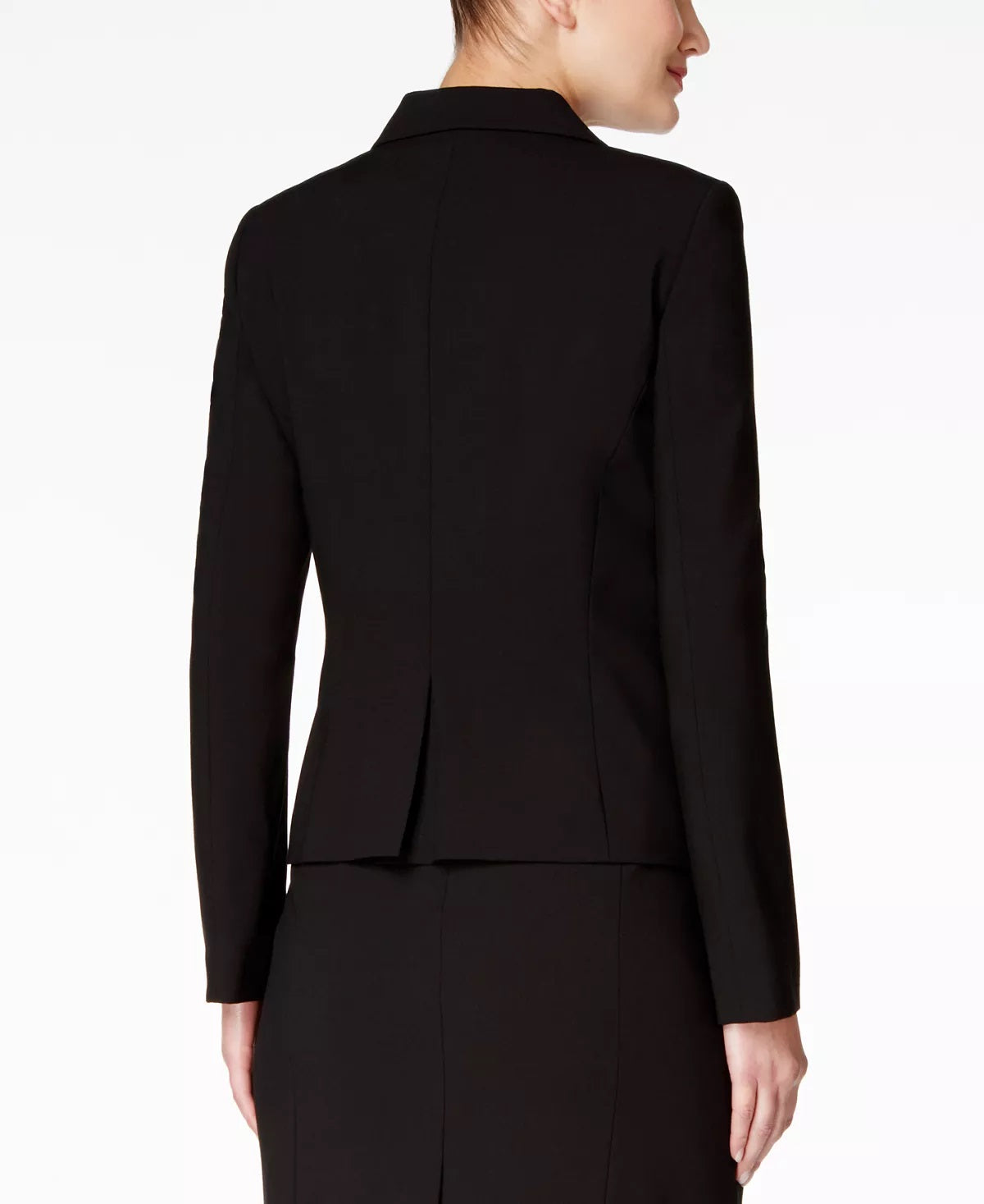 Calvin Klein Women's Two Button Blazer Black Size 6