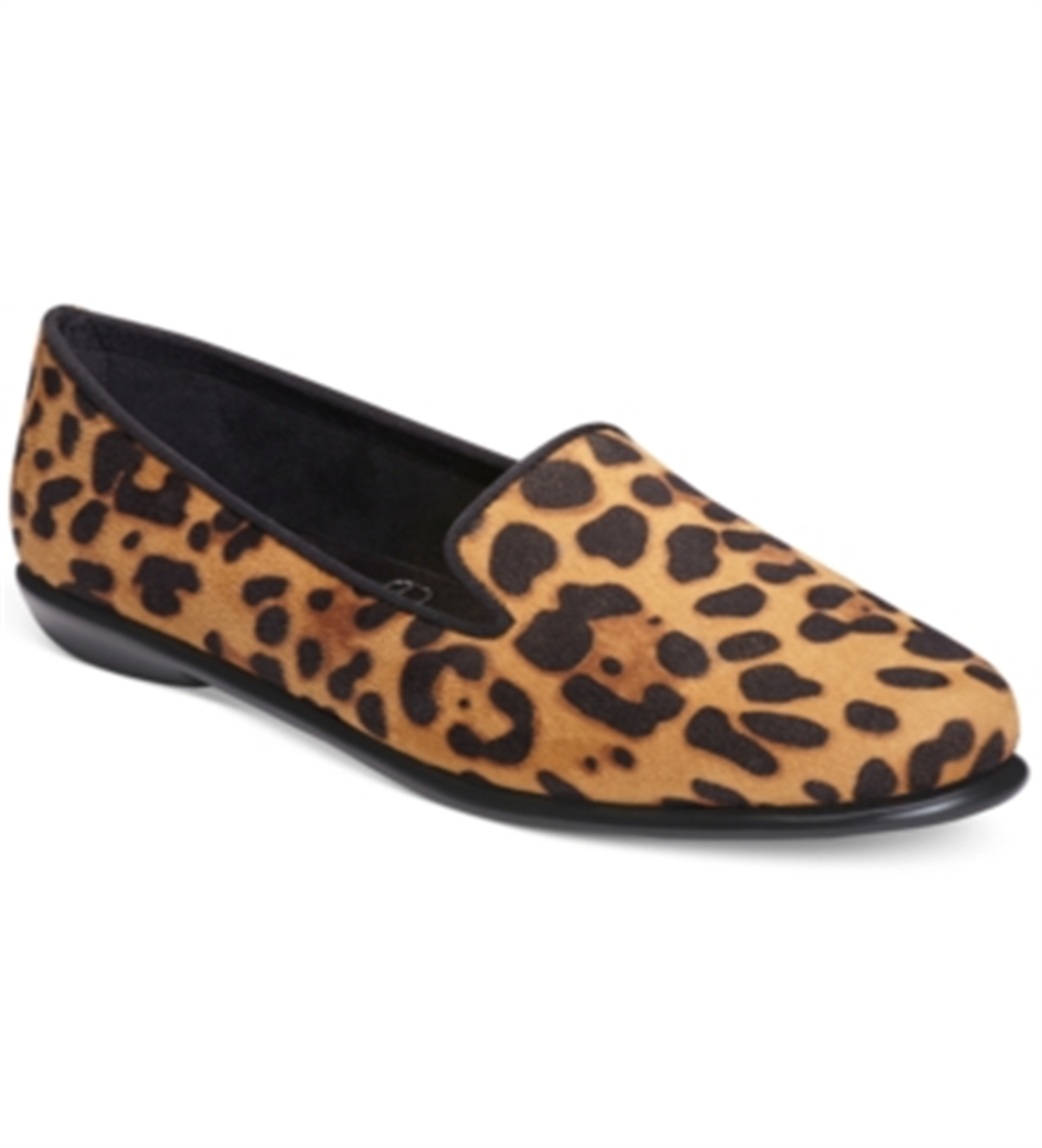 Aerosoles Women's Betunia Slip On Loafer Brown Size 6.5 M