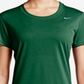 Nike Women's Dry Legend Training T-Shirt Green Size X-Large