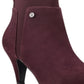 Bandolino Women's Bari Pointy Toe Booties Red Size 6.5 M