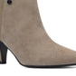 Bandolino Women's Bari Padded Insole Pointed Toe Booties Brown Size 5.5 M