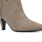 Bandolino Women's Bari Pointy Toe Booties Brown Size 9 M